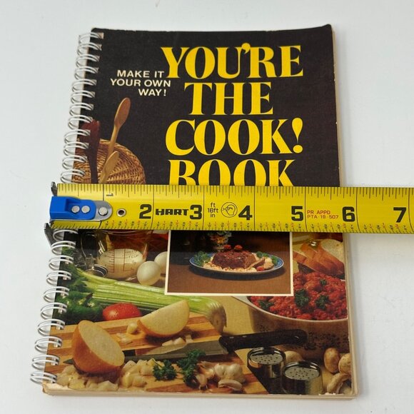 Youre the Cook Book 1978 Henco Spiral Bound Vintage Cookbook Budget Recipes - Picture 9 of 12
